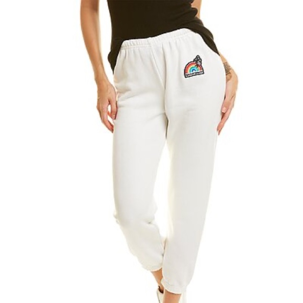 Spiritual Gangster White Sweatpants size M